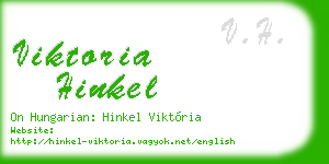viktoria hinkel business card